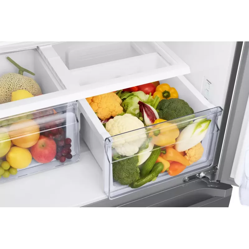 Frigorífico side-by-side Samsung RF50C530ES9 de instalação livre French Door aço inoxidável 495 L, refrigerador 330 L / congelador 165 L