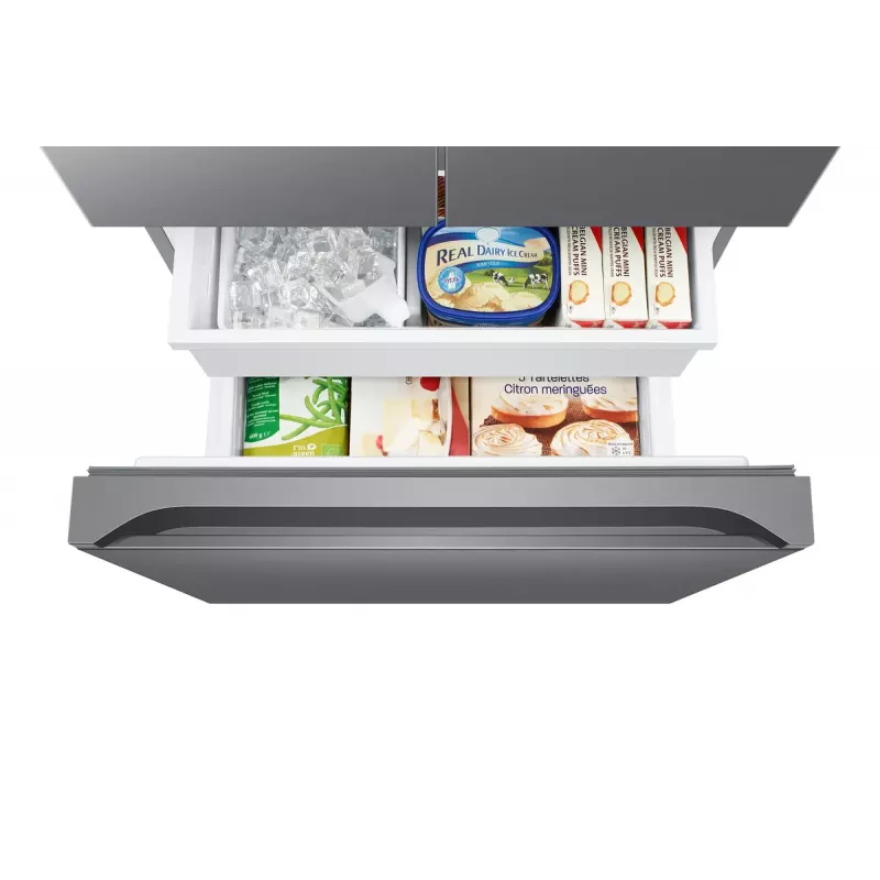 Frigorífico side-by-side Samsung RF50C530ES9 de instalação livre French Door aço inoxidável 495 L, refrigerador 330 L / congelador 165 L