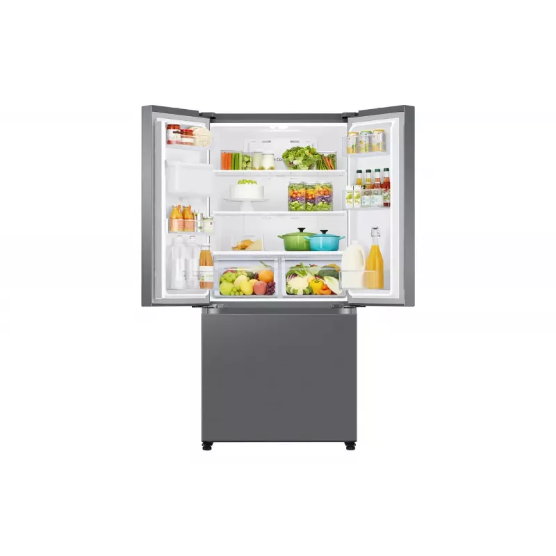 Frigorífico side-by-side Samsung RF50C530ES9 de instalação livre French Door aço inoxidável 495 L, refrigerador 330 L / congelador 165 L