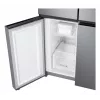 Frigorífico side-by-side Samsung RF48A400EM9 de instalação livre 488 L prateado