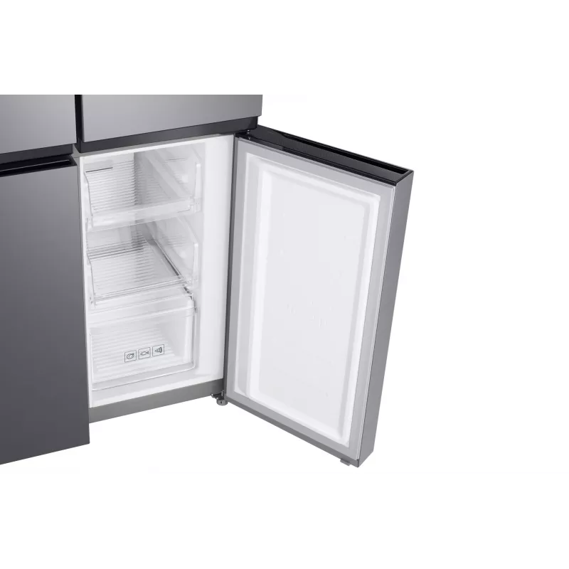 Frigorífico side-by-side Samsung RF48A400EM9 de instalação livre 488 L prateado