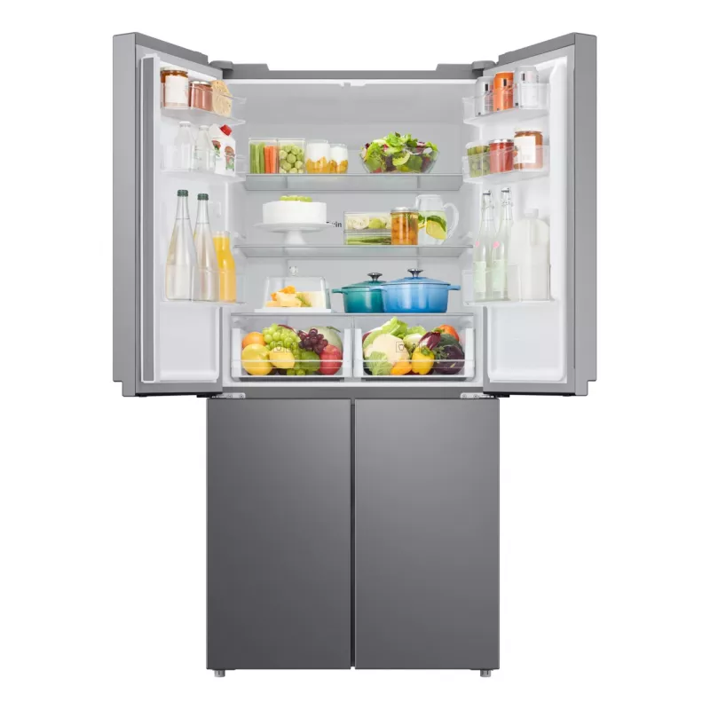Frigorífico side-by-side Samsung RF48A400EM9 de instalação livre 488 L prateado