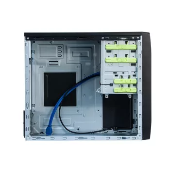 Caixa de computador Chieftec CT-04B-OP Mini Tower preta