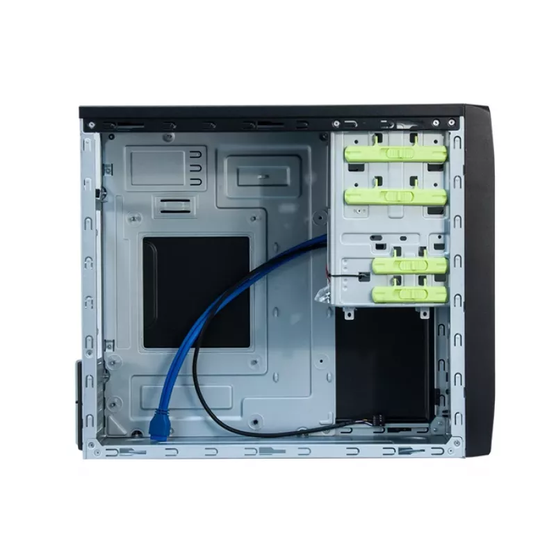 Caixa de computador Chieftec CT-04B-OP Mini Tower preta