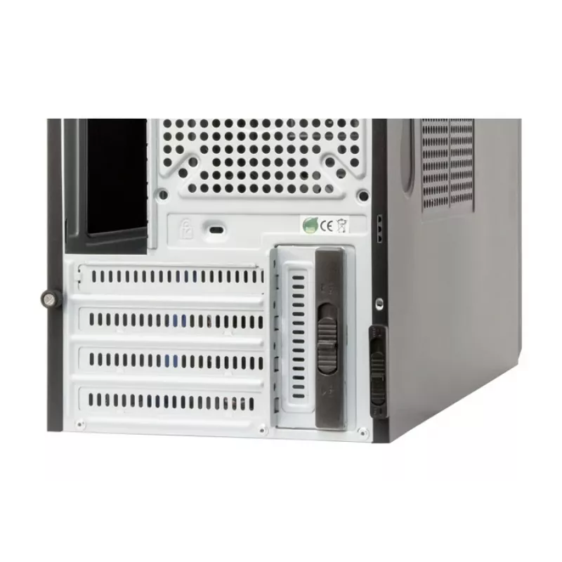 Caixa de computador Chieftec CT-04B-OP Mini Tower preta