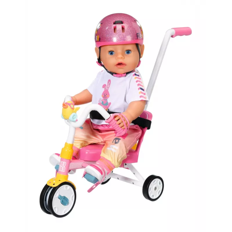 BABY born Triciclo - conjunto de bicicleta para boneca