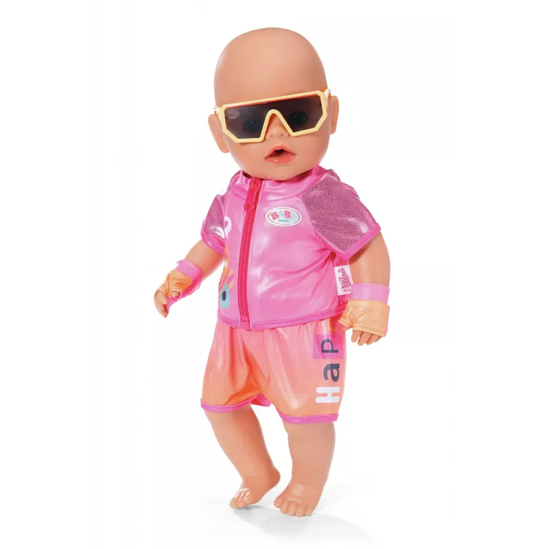 BABY born Fato de bicicleta 43 cm - conjunto de roupa para boneca