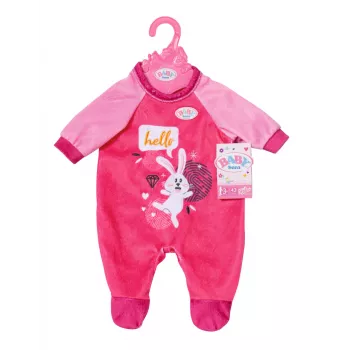 BABY born Fato de corpo inteiro para boneca 832646 — roupa dobrável para boneca, idade recomendada 3+