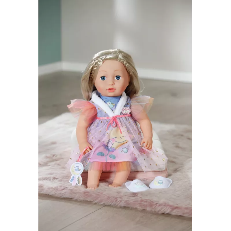 Baby Annabell Sweet Dreams camisa de noite 43cm conjunto de roupa para boneca
