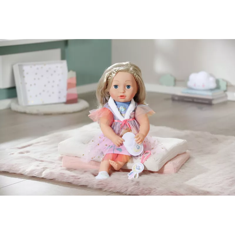 Baby Annabell Sweet Dreams camisa de noite 43cm conjunto de roupa para boneca