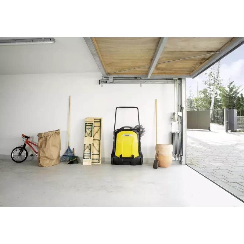 Vassoura mecânica Kärcher S 6 preto amarelo