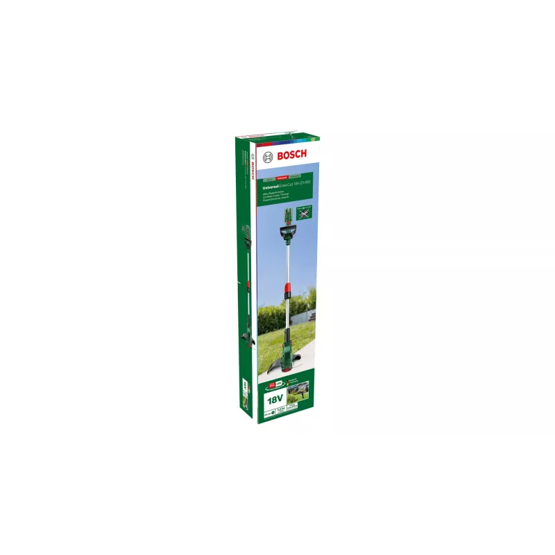 Bosch UniversalGrassCut 18V-26-500 26 cm bateria preto, verde