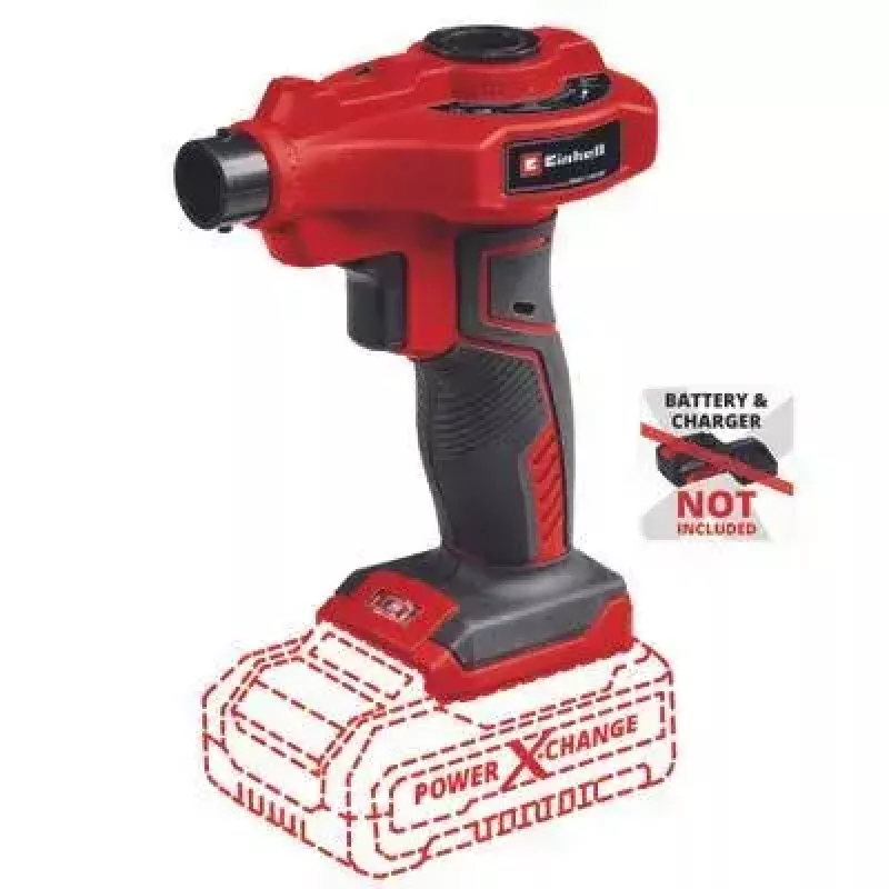 Bomba de ar elétrica Einhell CE-AP 18 Li-Solo 0,053 bar 670 l/min