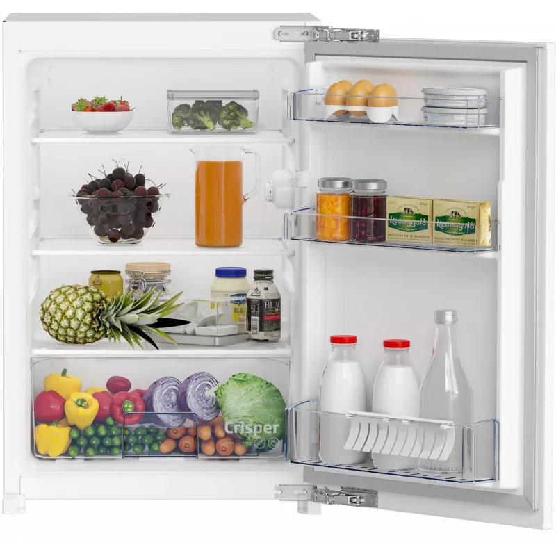 Frigorífico Beko B1804FN encastrar 126 l branco