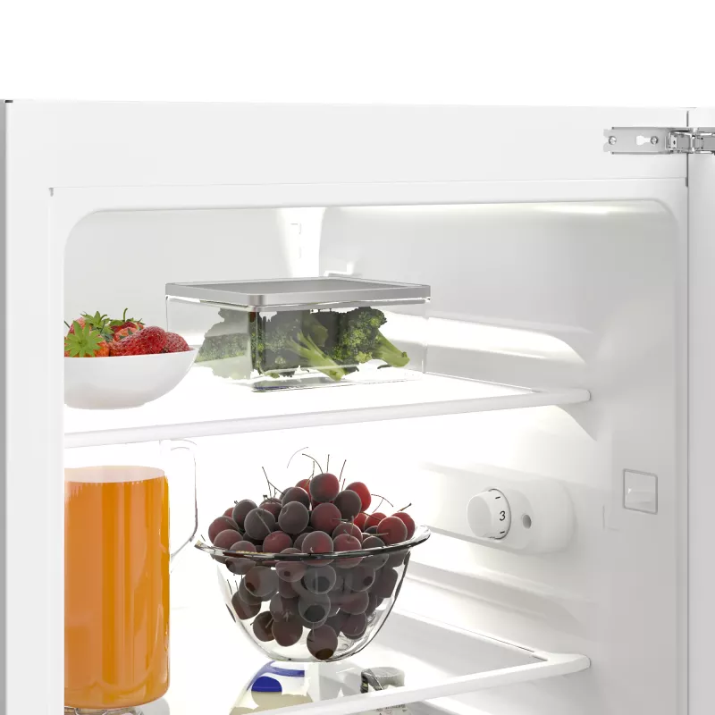 Frigorífico Beko B1804FN encastrar 126 l branco