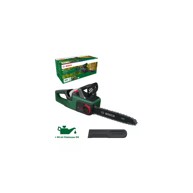 Bosch AdvancedChain 36V-35-40 motosserra a bateria, Solo (sem bateria e carregador)
