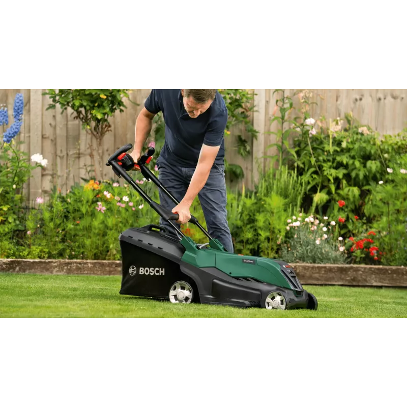Corta-relvas sem fio Bosch ADVANCEDROTAK 36V-40-650 650W, a bateria, modelo 06008B9F00