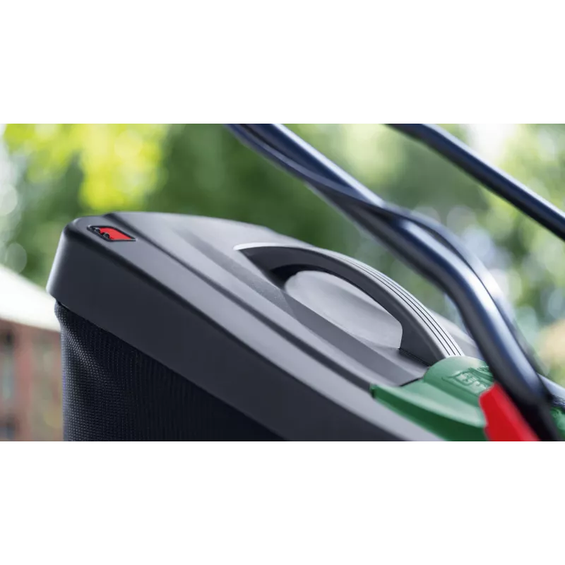 Cortador de relva Bosch 37-550 com tração às rodas a bateria preto, verde