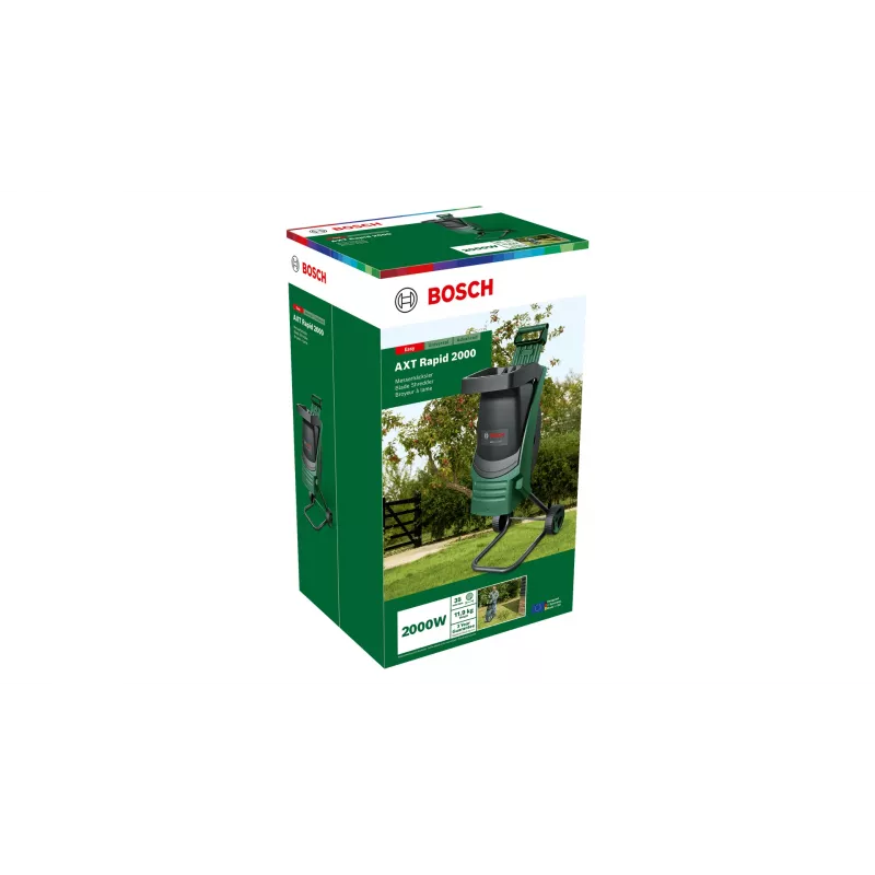 Biotriturador Bosch AXT RAPID 2000 2000 W lâmina