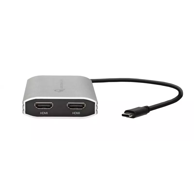 Adaptador gráfico USB OWC CADPDL2HDMI 3840 x 2160 píxeis prateado