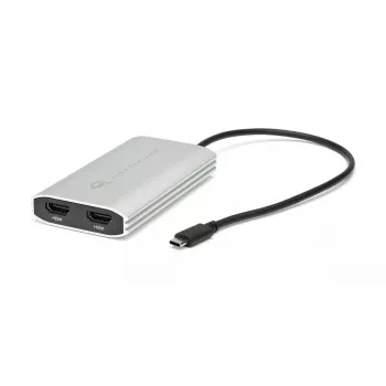 Adaptador gráfico USB OWC CADPDL2HDMI 3840 x 2160 píxeis prateado
