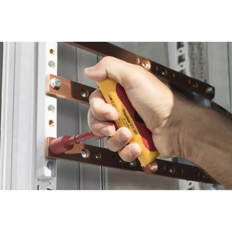 Wiha TorqueVario-S T electric 2933 chave de fendas dinamométrica com punho em T, 5-14 Nm