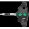 Wera 411 A RA chave de fendas adaptadora de punho transversal com função de roquete, 1/4 de polegada