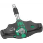Chave de roquete Wera 05023460001 1/4 polegadas encaixe preto verde