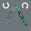 Wera 05075832001 Safe-Torque A 2 Set 1 conjunto de chave dinamométrica com roquete, 23 peças, sextavado de 1/4", 2–12 Nm, preto/verde