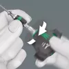 Wera Kraftform Kompakt 400 RA Set 2 conjunto de chaves de fendas de roquete, 9 peças, 1/4 de polegada