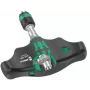 Chave de roquete Wera 05023461001 1/4 polegadas encaixe preto verde