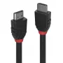Lindy cabo HDMI High Speed 1 m, linha preta, 1 m, HDMI Type-A (standard), HDMI Type-A (standard), 4096 x 2160 píxeis, 18 Gbit/s, preto
