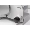 Máquina de cortar fiambre elétrica Gorenje R708A 100 W aço inoxidável 1,5 cm