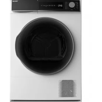 Sharp KD-NHH8S8GW3 máquina de secar roupa de instalação livre carga frontal 8 kg branco