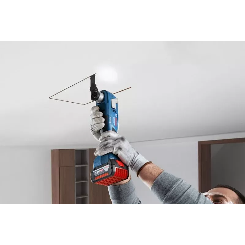 Multicortador sem fio multifuncional Bosch GOP 18V-34 — ferramenta oscilante 18 V, a bateria