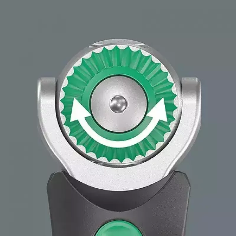 Chave de catraca Wera 05004283001 18 unid. preto verde