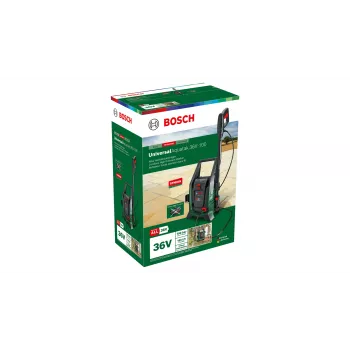Lavadora de alta pressão sem fios Bosch UniversalAquatak 36V-100 — conjunto de aspiração automática, sistema de baterias POWER FOR ALL