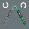 Wera 05075800001 Safe-Torque A 1 chave dinamométrica, acionamento quadrado de 1/4", 2-12 Nm, preto/verde