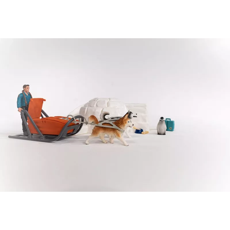 Zoo Schleich WILD LIFE Expedição à Antártida Multicolorido 42558