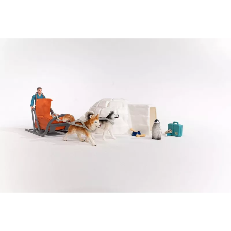 Zoo Schleich WILD LIFE Expedição à Antártida Multicolorido 42558