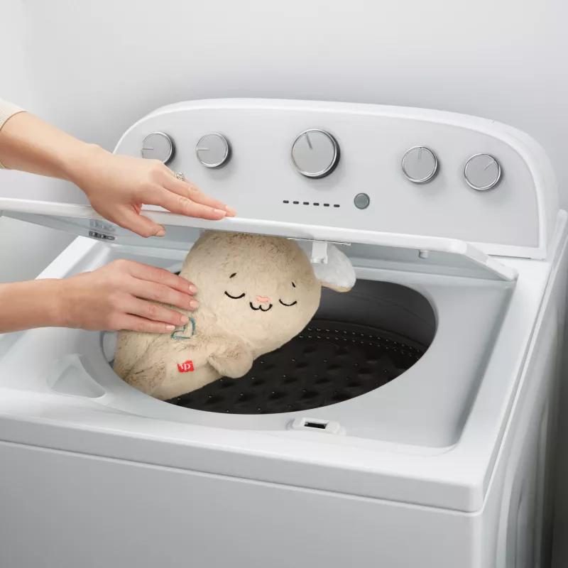 Fisher-Price Soothe & Settle Bunny peluche bebé brinquedo e dispositivo de som ajustável com movimento