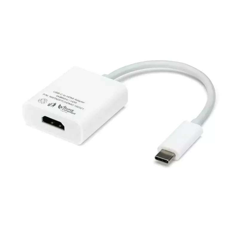 Adaptador de cabo de vídeo OWC NWTADPTCHDMI2 USB Type-C para HDMI 0,108 m