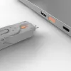 Bloqueador de portas USB Lindy Portblocker, embalagem com 4 unid., código de cor laranja