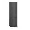 Combinado frigorífico-congelador Siemens iQ500 KG39E8XBA de instalação livre 343 L preto, aço inoxidável