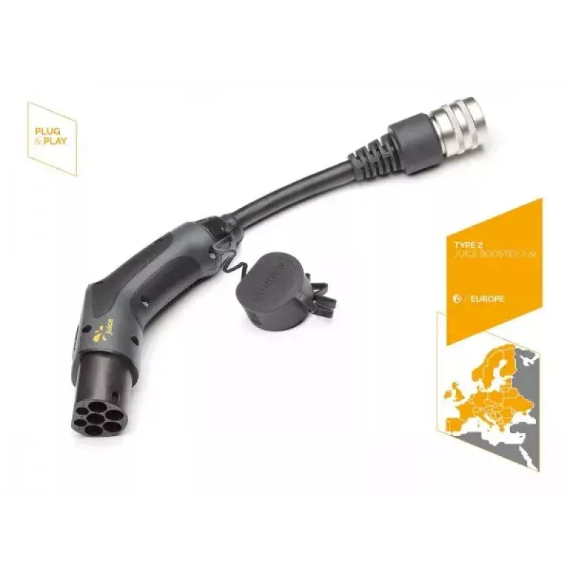 Adaptador de carregamento Juice Technology EP-JCT2A preto interior exterior