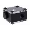 Alphacool Eisfluegel Indicador de fluxo G1/4, quadrado, acetal, Preto