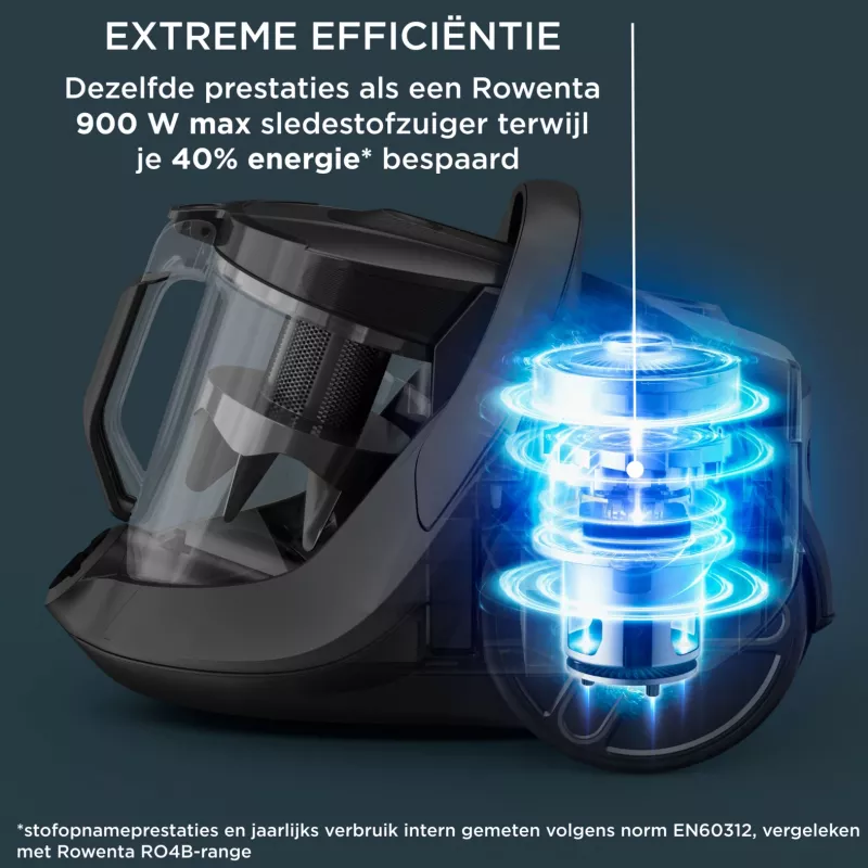 Aspirador de pó vertical Rowenta Green Force RO7C36 2,5 L a seco 500 W sem saco