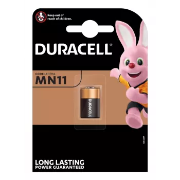 Pilha descartável alcalina Duracell Long Life MN 11