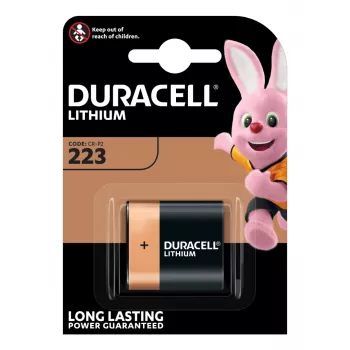 Pilha descartável de lítio Duracell 223103 para uso doméstico 6V