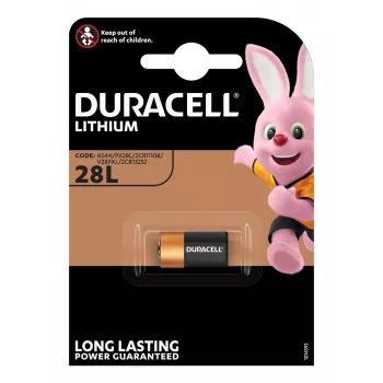 Pilha descartável de lítio Duracell Photo 28L